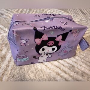 Cute Kuromi Cosmetic Bag